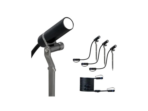 [90007536 869416] Paulmann Gartenspot Plug &amp; Shine PLANTINI 45° 3000 K, Erweiterung