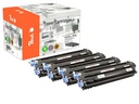 Peach Tonerset HP Nr. 124A (Q6001-4 ) BK, C, M, Y