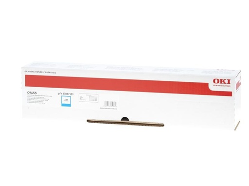 [90075602 161973] OKI Toner 43837131 Cyan