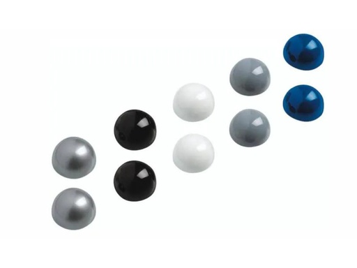 [90075783 609078] Maul Haftmagnet 10 x Ø 30 mm Kugel Assortiert