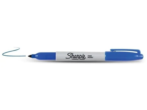 [90075826 995649] Sharpie Permanent-Marker 0.9 mm Blau