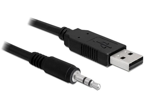 [90075886 409107] Delock USB 2.0-Kabel TTL 5V USB A - Klinke 1.8 m