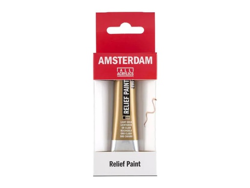 [90075888 1174081] Amsterdam Acrylfarbe Reliefpaint 802 Hellgold deckend, 20 ml