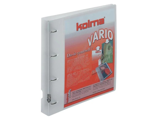 [90075920 830505] Kolma Ringbuch Vario A4 XL KolmaFlex 3 cm, Transparent