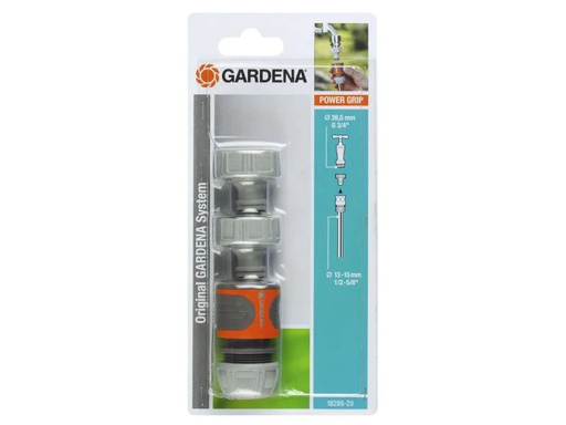 [90076028 681289] Gardena Anschluss-Satz 13 mm (1/2) / 15 mm (5/8)
