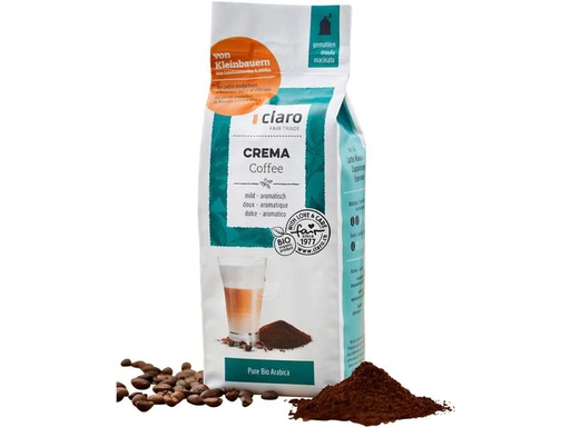 [90076099 1022259] Claro Kaffee gemahlen Crema 250 g
