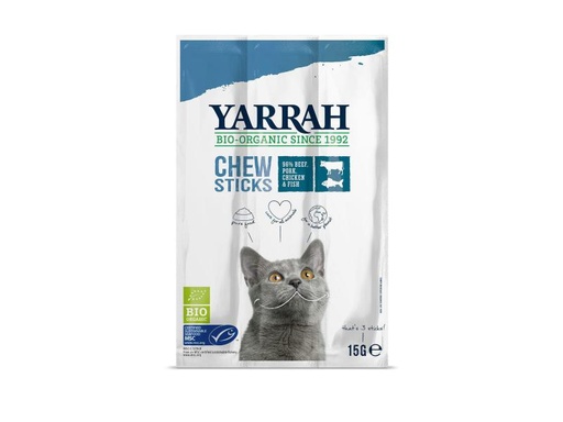 [90076131 978218] Yarrah Katzen-Kauartikel Chew Sticks BIO, 15 g