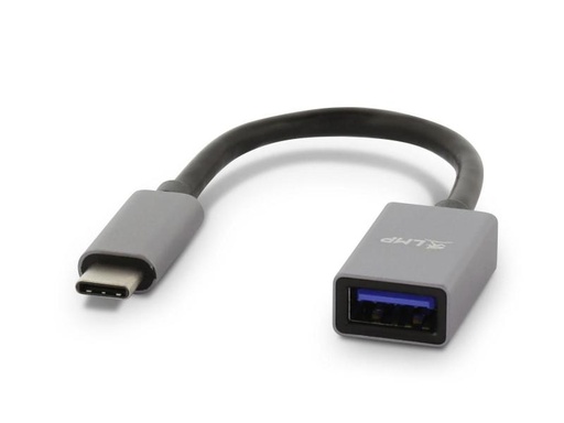 [90076141 616020] LMP USB 3.0 Adapter USB-C - USB-A 15 cm Spacegrau