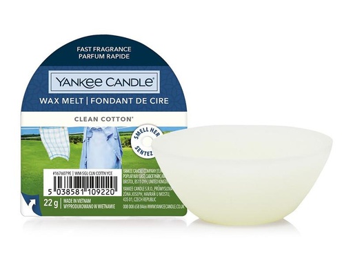 [90076191 1153914] Yankee Candle Duftwachsplättchen Clean Cotton