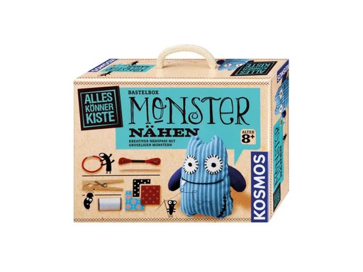 [90076204 482377] Kosmos Bastelbox Monster Nähen