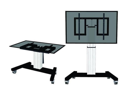 [90076216 755676] NEOMOUNTS TV-Trolley PLASMA-M2500T Silber