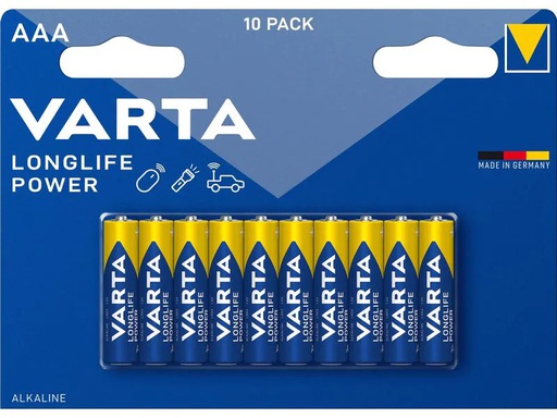 [90076249 1108104] Varta Batterie Longlife Power AAA 10 Stück