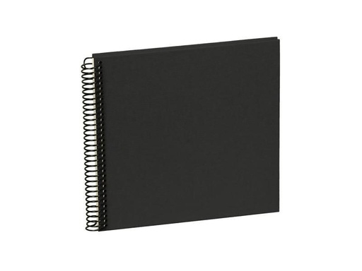[90076294 789727] Semikolon Fotoalbum 17 x 17 cm Schwarz, 20 cremeweisse Seiten