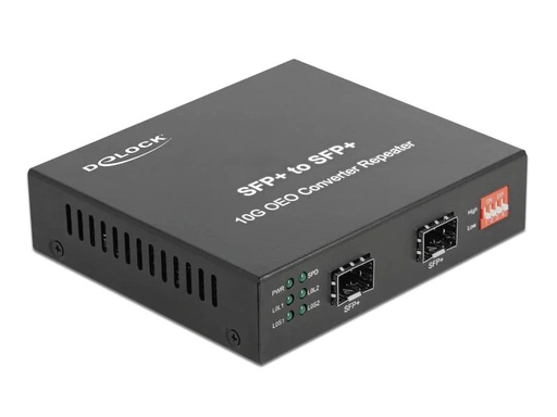 [90000741 1087459] Delock Medienkonverter 10Gbase-R SFP+ zu SFP+