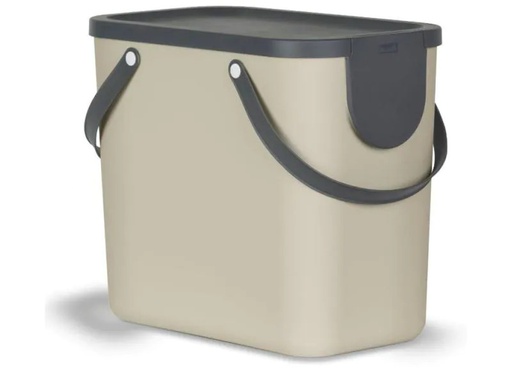 [90076481 932582] Rotho Recyclingbehälter Albula 25 l, Cappuccino