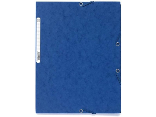 [90076507 1131521] Exacompta Gummibandmappe A4 Blau, 250 Blatt