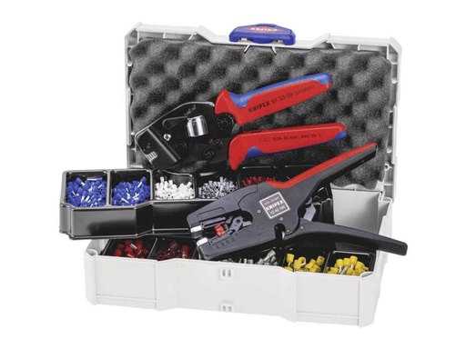 [90076729 1058756] Knipex Crimp-Sortiment für Aderendhülsen