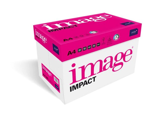 [90076744 833489] Image Kopierpapier Image Impact  A4 Hochweiss 80 g/m², 2500 Blatt
