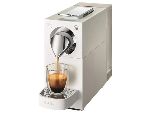 [90007654 1170167] Delizio Kapselmaschine Una Automatic Weiss