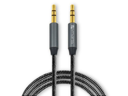 [90076842 1095987] 4smarts 3.5mm Audio Kabel 1m, schwarz