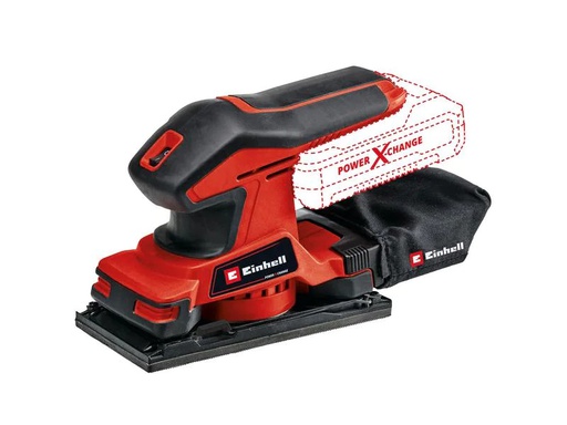 [90007679 1127447] Einhell Akku-Schwingschleifer TC-OS 18/187 Li Solo
