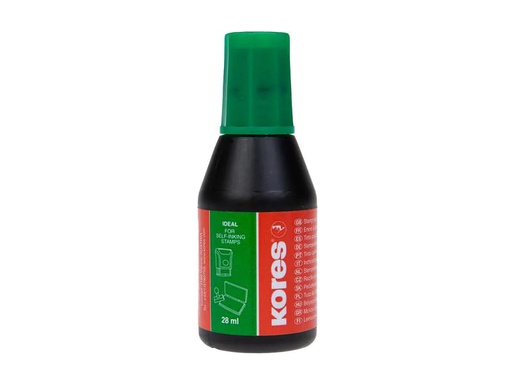 [90077065 1096374] Kores Stempelfarbe 28 ml, Grün