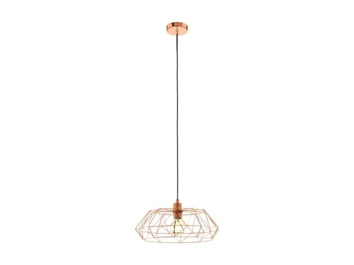 [90077171 905275] EGLO Leuchten Pendelleuchte CARLTON 2 1x E27 Kupfer