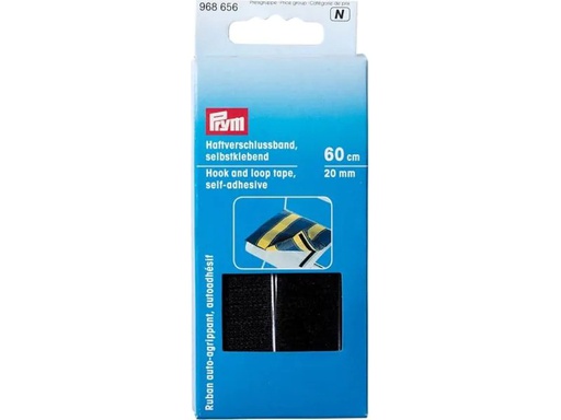 [90007697 1088003] Prym Klettbandverschluss 60 cm, selbstklebend, Schwarz