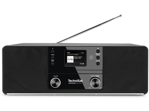 [90077193 1165957] Technisat DAB+ Radio DigitRadio 370 CD IR Schwarz