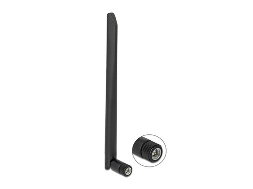 [90077282 1126440] Delock Antenne Kippgelenk, 20 cm, nur 5Ghz RP-SMA 5 dBi Rundstrahl