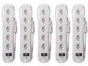 Max Hauri Steckdosenleiste Safety-Line 5x T13 5er-Set