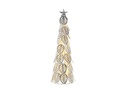 Sirius Tischdeko Kirstine, 43 cm, Silber
