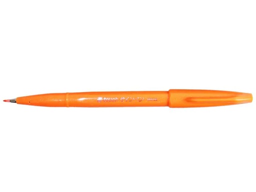 [90077525 1072363] pentel Filzstift Brush Sign 1 Stück, Orange