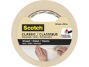 3M Malerabdeckband Scotch Classic 2450 24 mm x 50 m, Beige