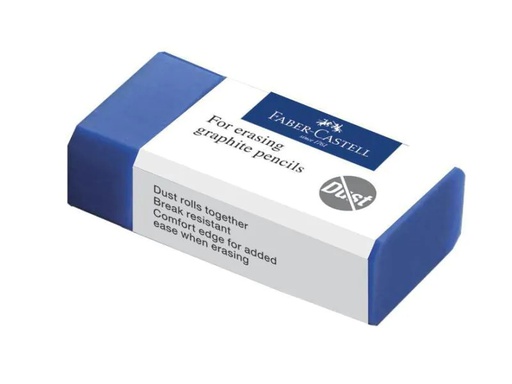 [90077713 924285] Faber-Castell Radiergummi DUST-FREE Blau, 1 Stück
