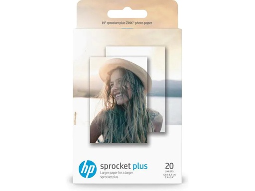 [90077717 754521] HP Fotopapier Sprocket Plus 5,8 x 8.7 cm 20 Stück