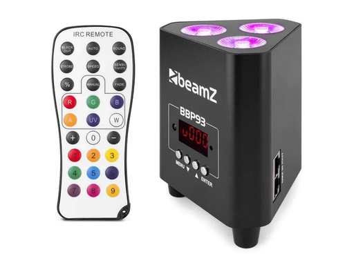 [90077944 1094048] BeamZ Bodenstrahler BBP93 Uplight Par