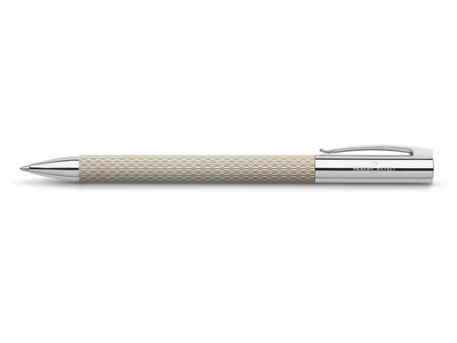 [90078063 807213] Faber-Castell Kugelschreiber Ambition OpArt White Sand