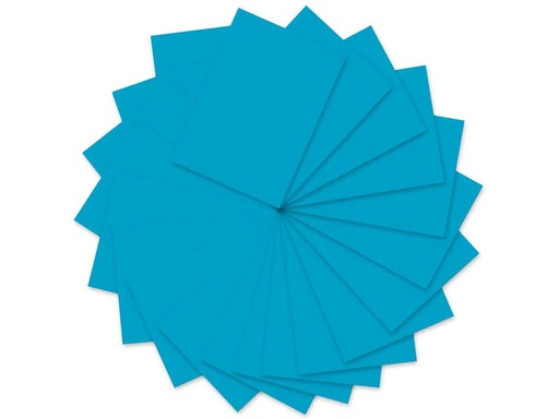 [90078117 1107497] URSUS Tonzeichenpapier A4, 130 g/m², 100 Blatt, Californiablau