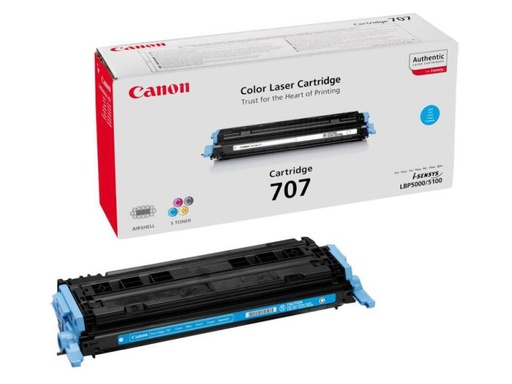 [90078243 102468] Canon Toner 707 / 9423A004 Cyan