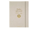 Goldbuch Notizbuch Planlos geht mein Plan los A5, Dot, Grau