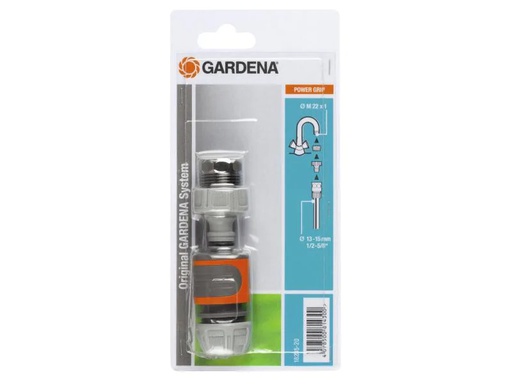 [90078505 681288] Gardena Schlauchverbinder 13 mm (1/2) / 15 mm (5/8)