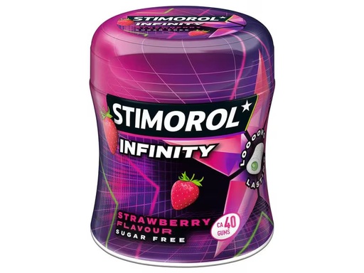 [90078560 1128900] Stimorol Kaugummi Infinity Strawberry-Lime 88 g
