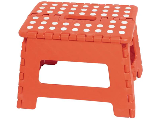 [90078568 1072450] M &amp; B Klapphocker Klapp-Klick Kunststoff, Rot