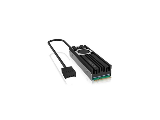 [90000762 1129414] ICY BOX Kühlkörper mit Lüfter für M.2 SSD