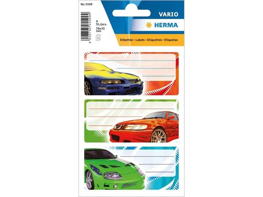 [90078814 1059323] Herma Stickers Schuletiketten Tuning