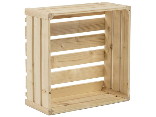 [90078867 1082385] Holz Zollhaus Holzharasse B 35 x 35 cm schweizer Holz