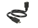 Delock USB-OTG-Kabel ShapeCable Micro-USB B - Micro-USB B 0.35 m