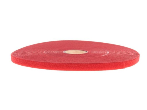 [90078917 353045] FASTECH Klettband-Rolle ETN Fast Strap 10 mm x 25 m, Rot