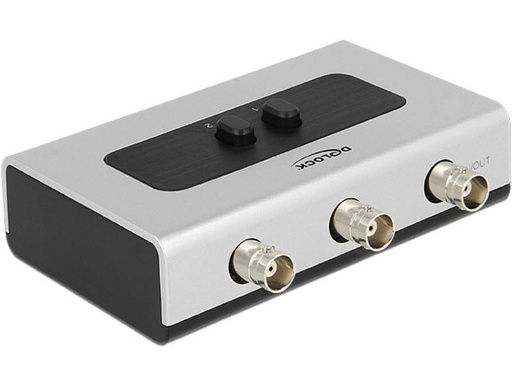 [90078941 393275] Delock Switchbox BNC, 2 Port